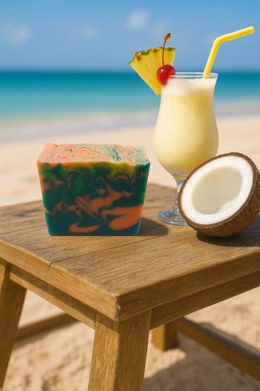 🌴 Coco Cabana™ Soap Bar – Coconut Mango Goat Milk Soap