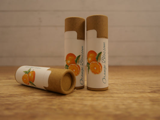Brazilian orange beef tallow lip balm