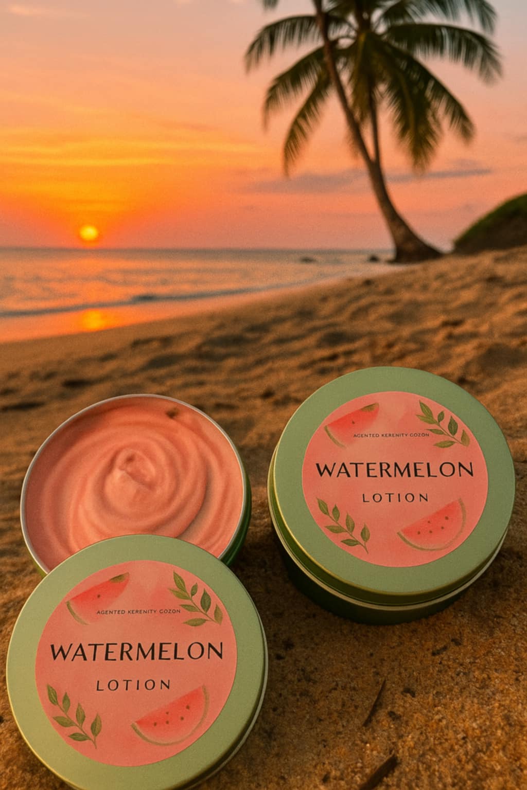 Sweet Watermelon Hydrating Body Lotion – Mango & Shea Butter | Scented Serenity Soaps