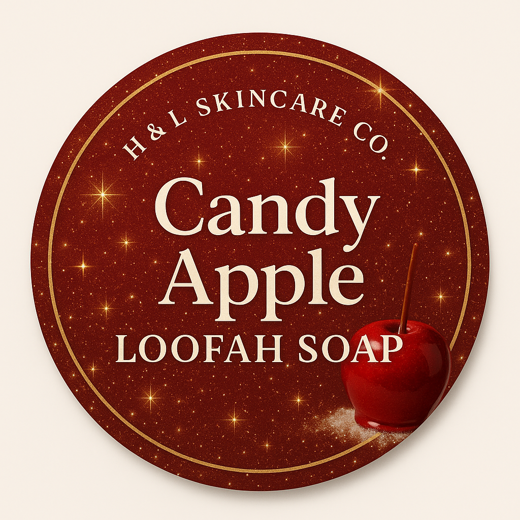 Candy Apple Loofah Soap