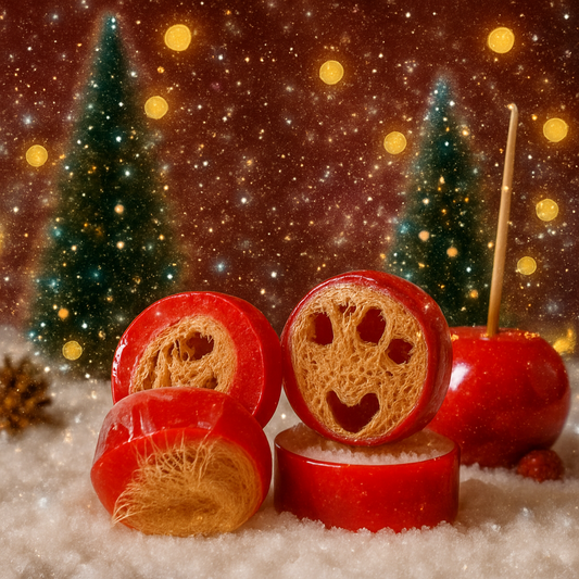 Candy Apple Loofah Soap