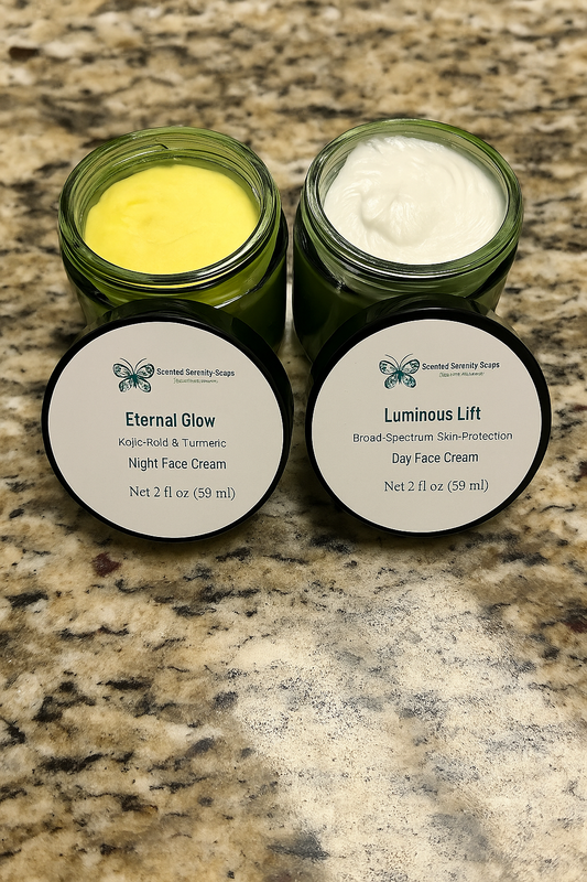 Illuminist’s Lift & Eternal Glow Bundle face creams