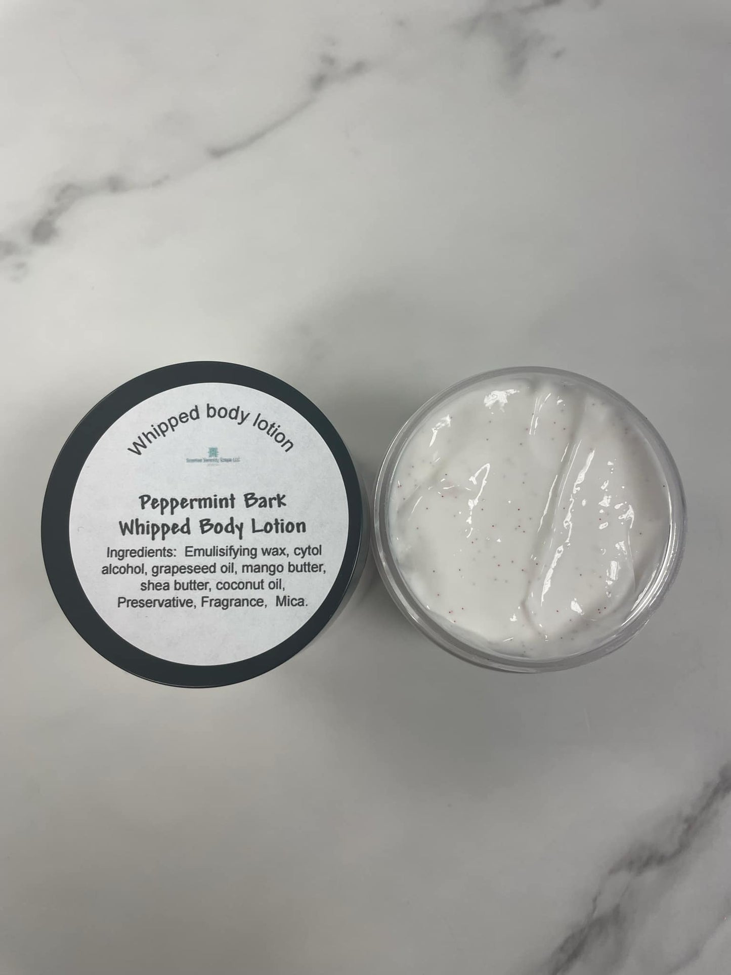 peppermint bark body lotion