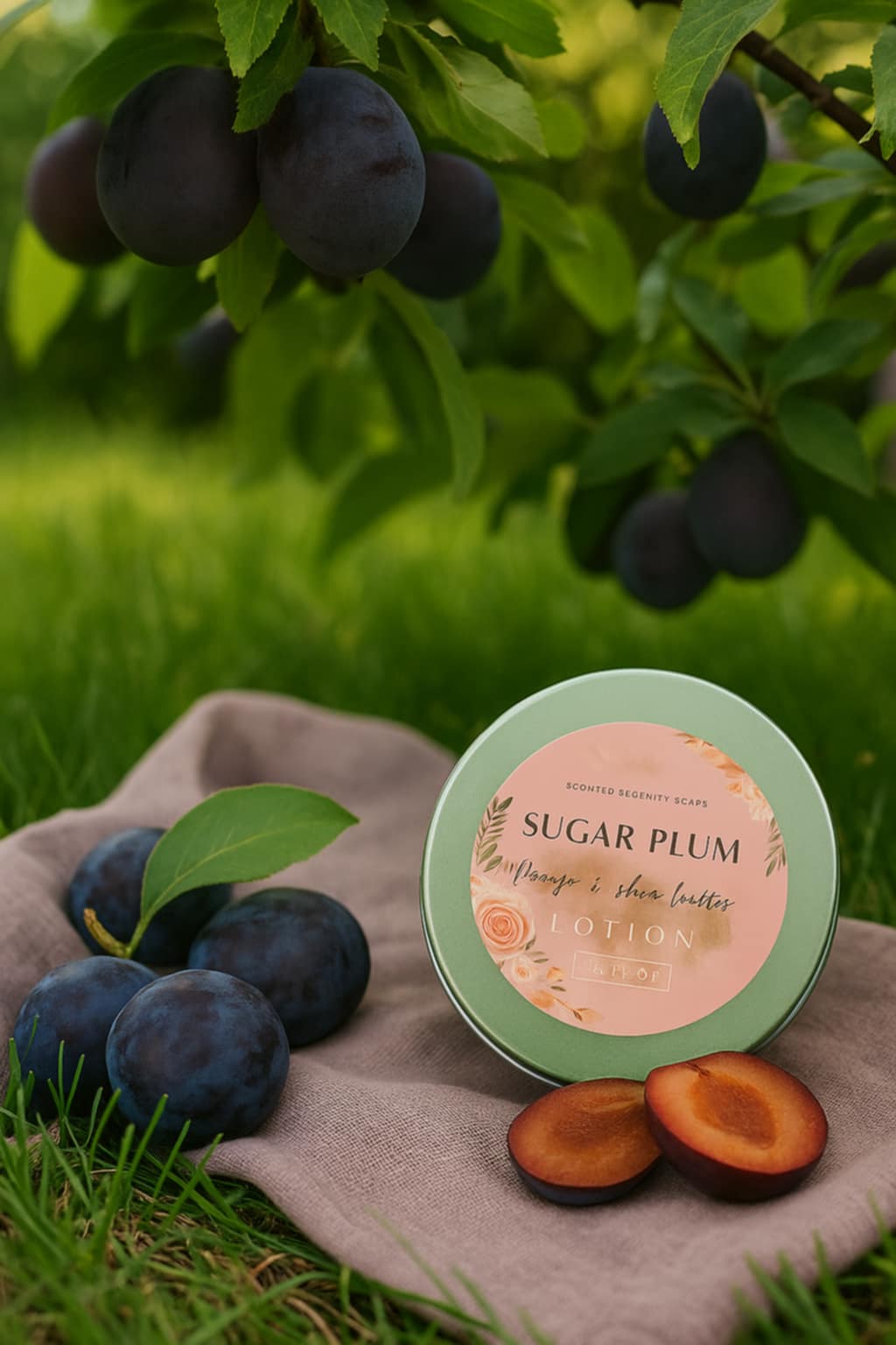 Sugar Plum Body Lotion – Silky Moisture with Mango, Shea & Coconut Oil | Sweet Fruity Scent